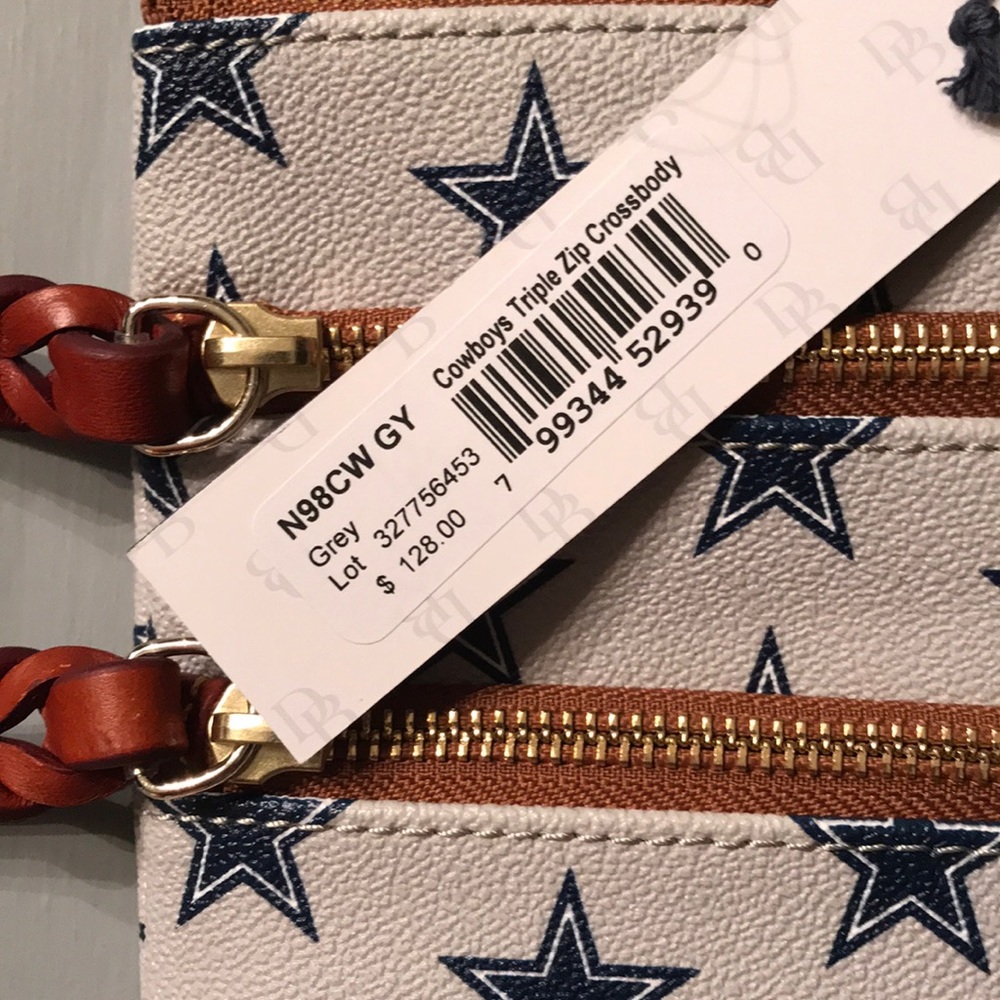 NWT Dooney & Bourke Dallas Cowboys Crossbody Bag - Picture 3 of 7
